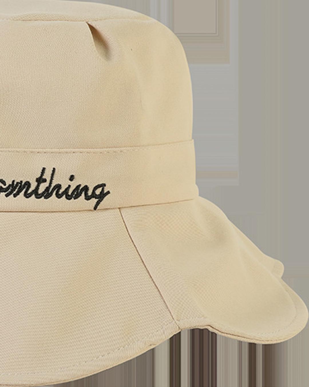 Elastic Shirring Embroidered Sun-proof Hat