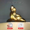 Hawaiian monk seal Wooden Animal Night Light, For Home Desktop & Room Wall Decor, Holiday Gift
