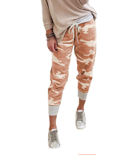 Camouflage Drawstring Pants