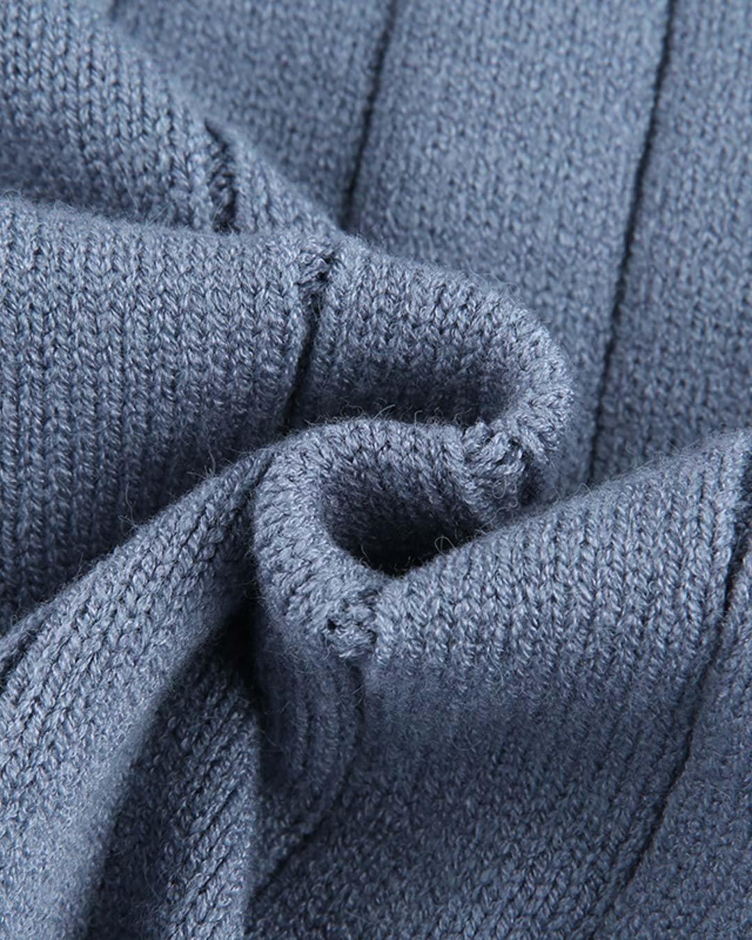 V-neck Colorblock Oversized Sweaters