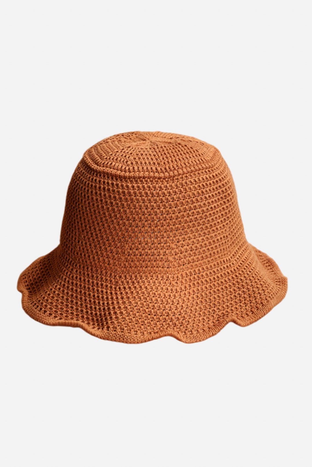 Solid Color Knitted Sun-proof Hat
