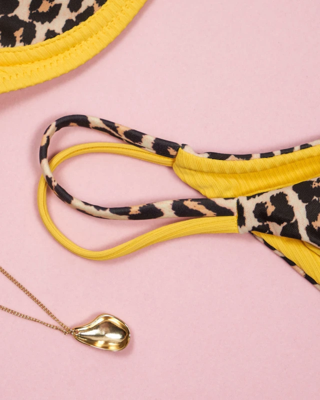 Leopard Print Underwired Low Rise Bikini Sets