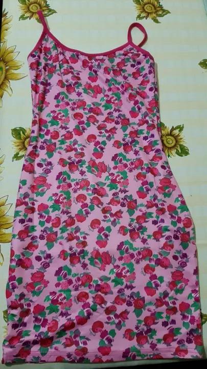 Floral Print U-Neck Slip Mini Dresses