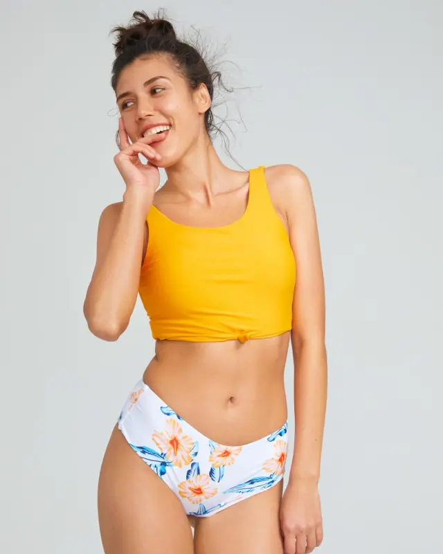 Floral Print Mix&match Mid-rise Bikini Sets