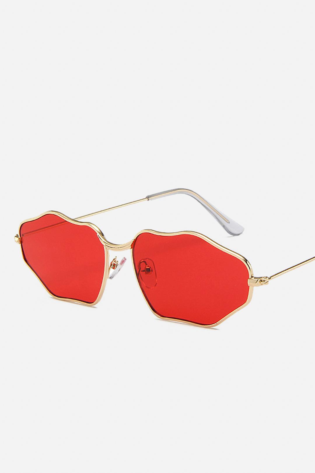 Irregular Wave Frame Sunglasses