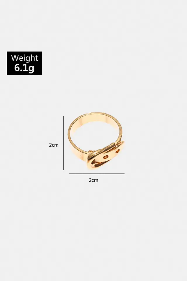 Belt Design Metal Ring