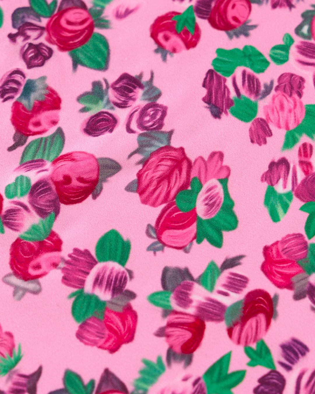 Floral Print U-Neck Slip Mini Dresses