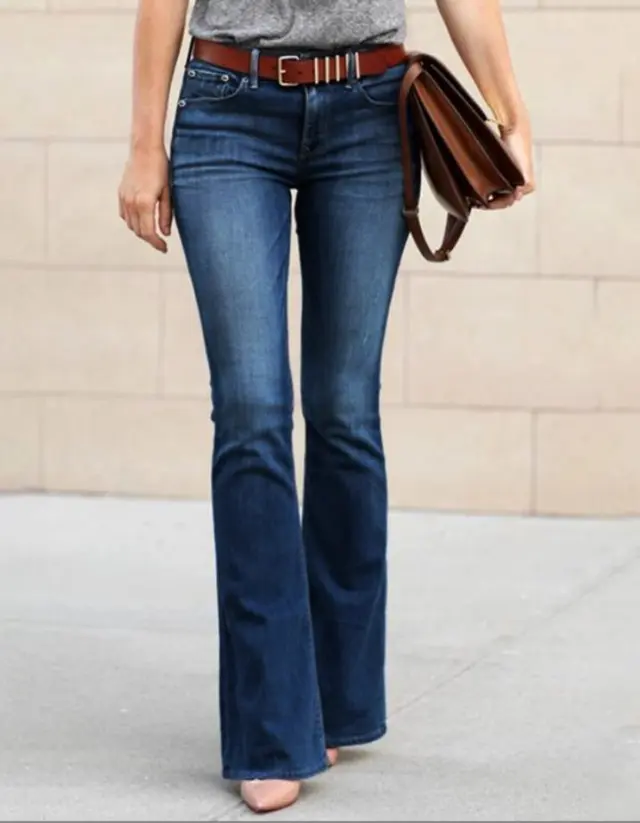 Elastic Elegant Female Jeans